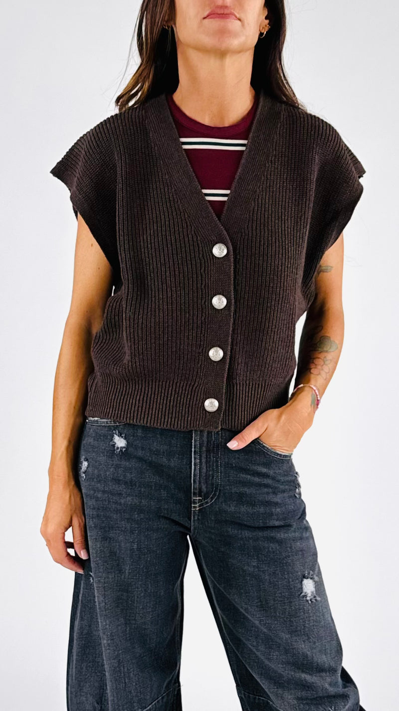 Gilet costa inglese bottoni mil H.