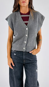 Gilet costa inglese bottoni mil H.