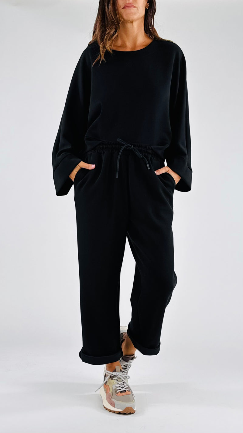 Pantalone carota neoprene H.