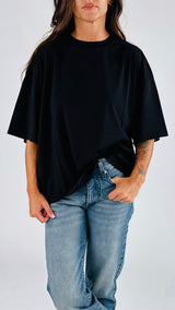 T-shirt over Vic.