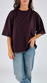 T-shirt over Vic.