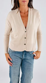 Cardigan polso costina T.