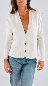 Cardigan polso costina T.
