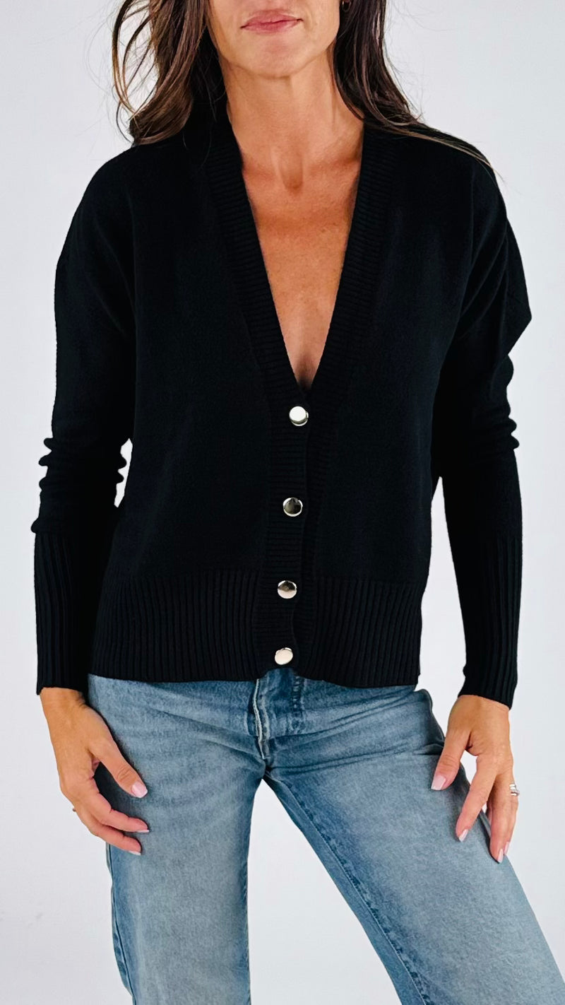 Cardigan polso costina T.