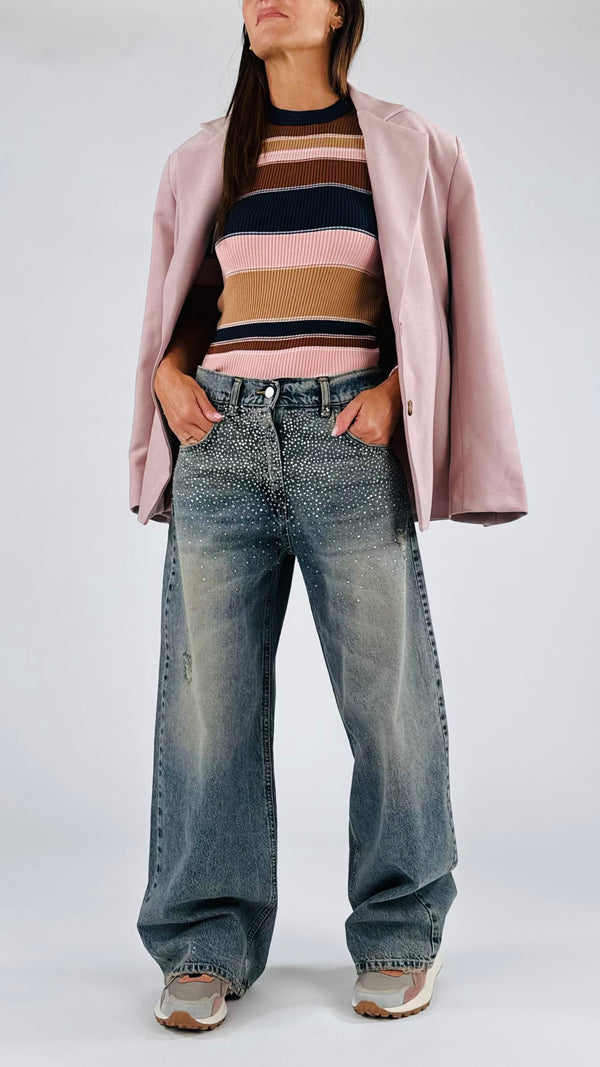 Jeans Bella strass