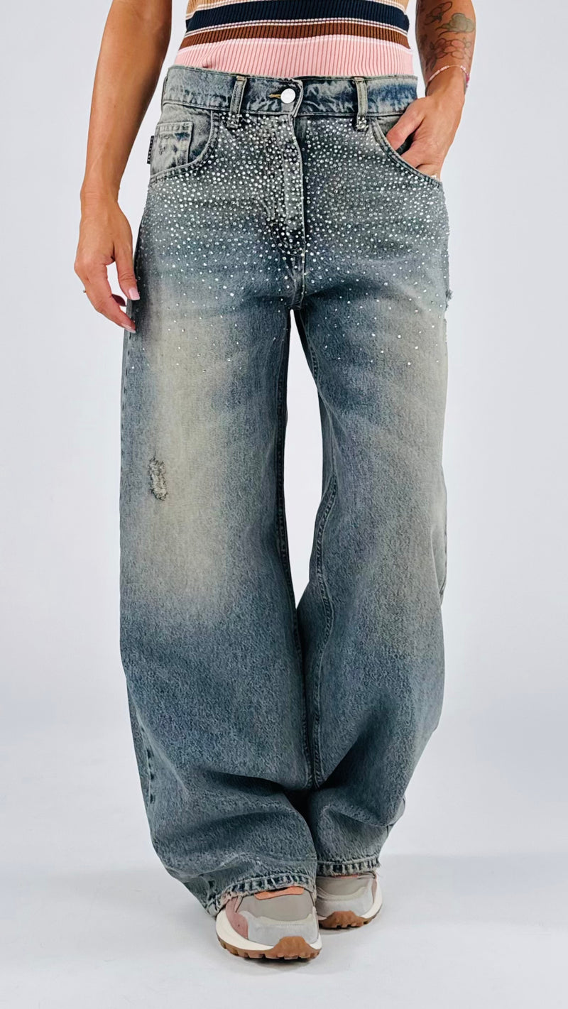 Jeans Bella strass
