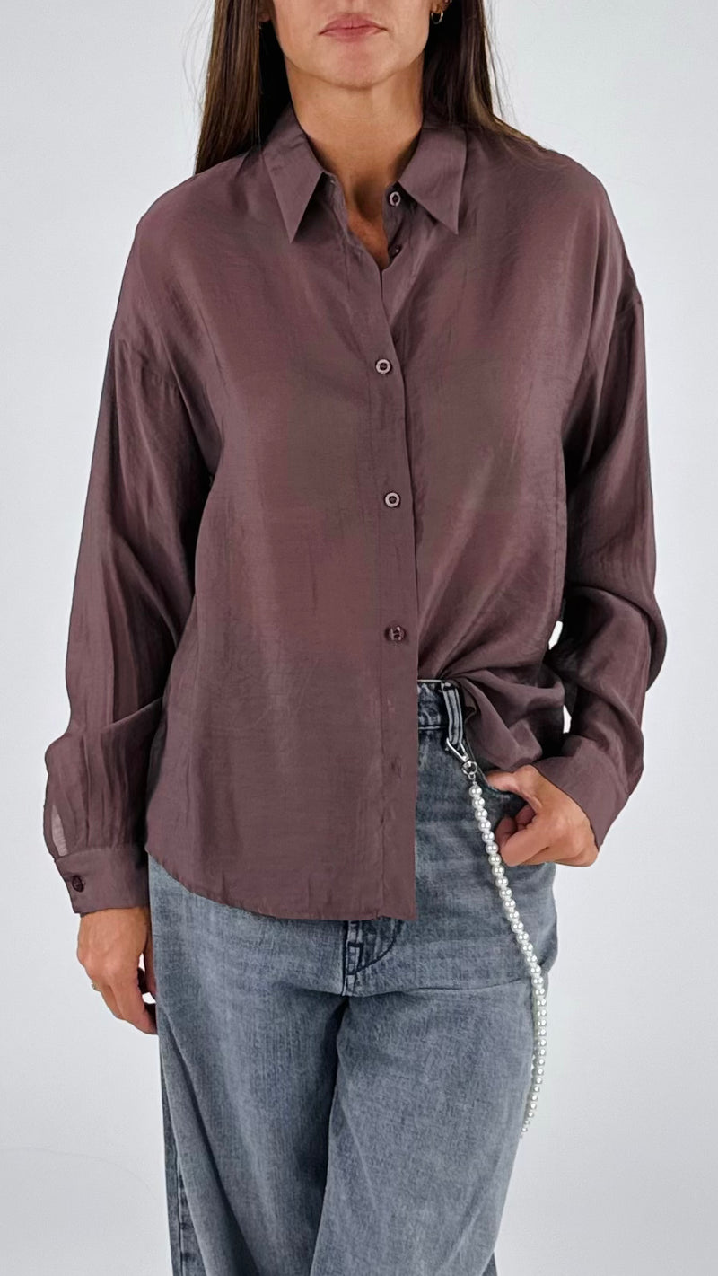 Camicia uomo viscosa stropicciata You