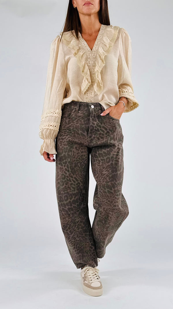 Pantalone drill leo H.
