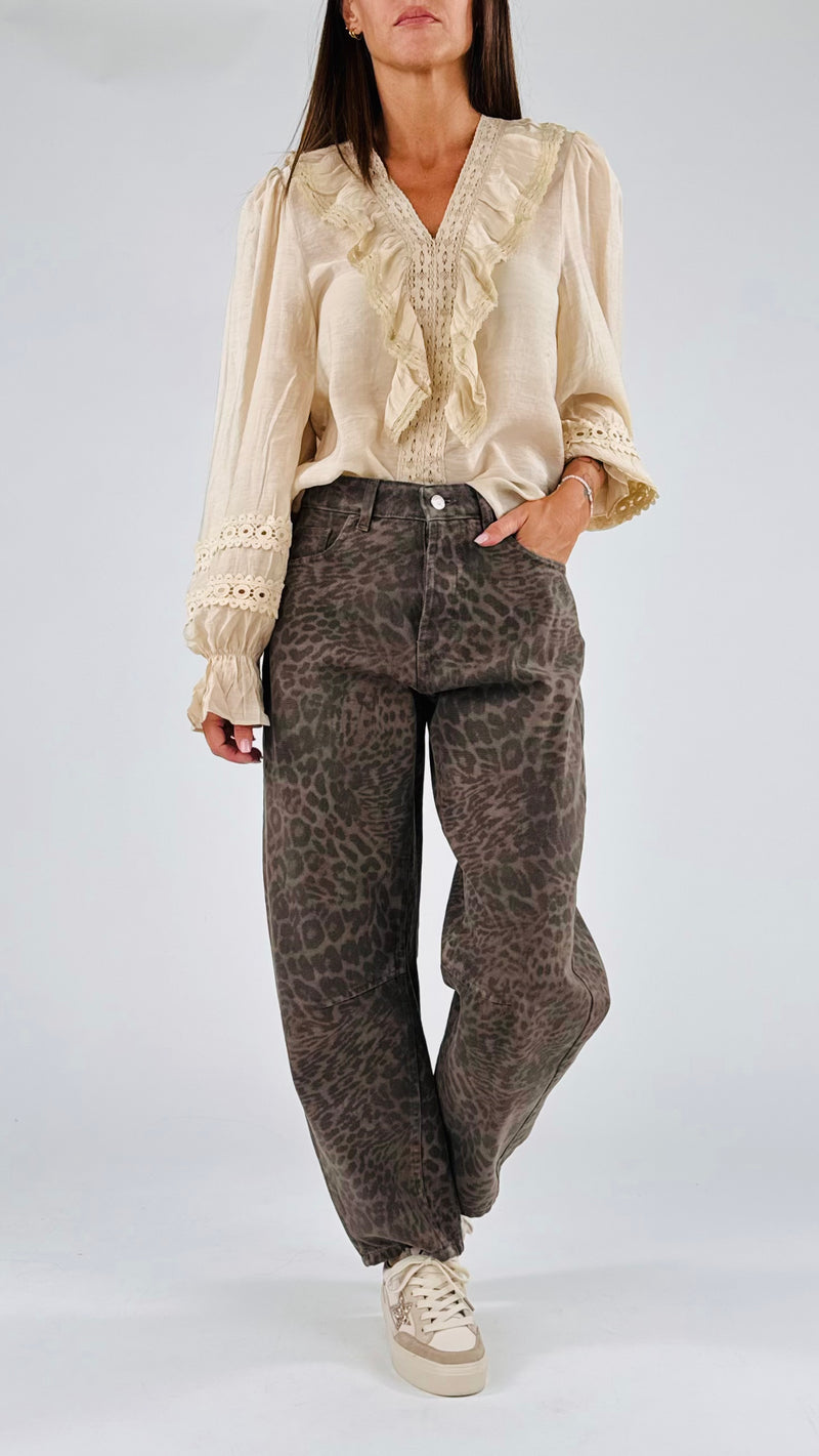 Pantalone drill leo H.