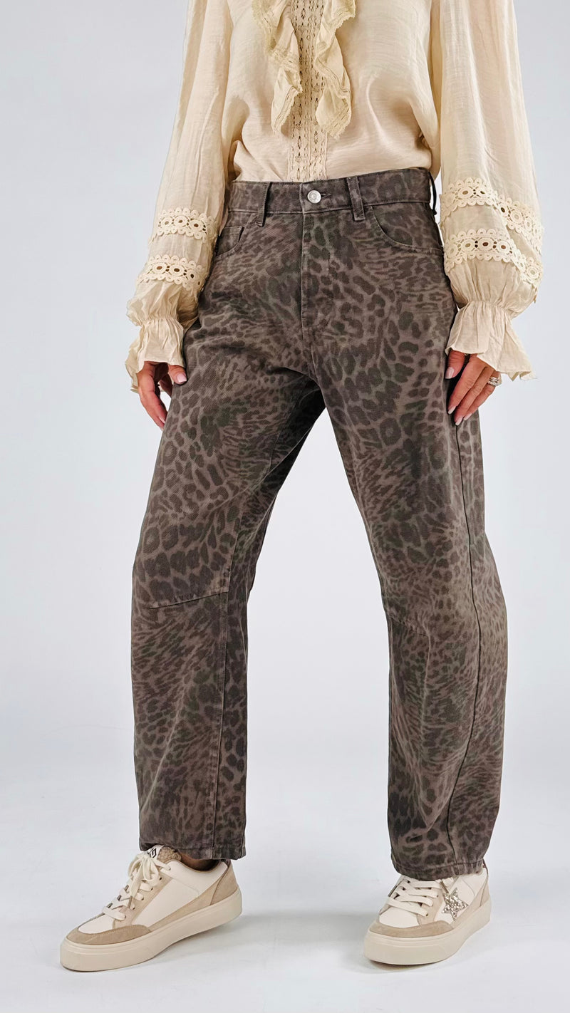 Pantalone drill leo H.