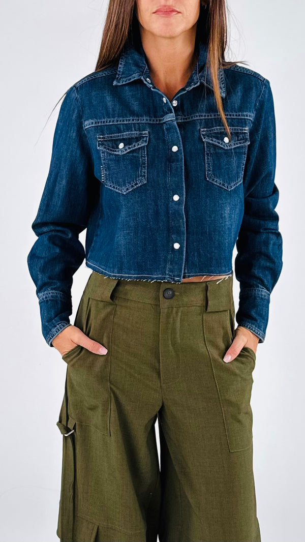 Camicia crop Erika
