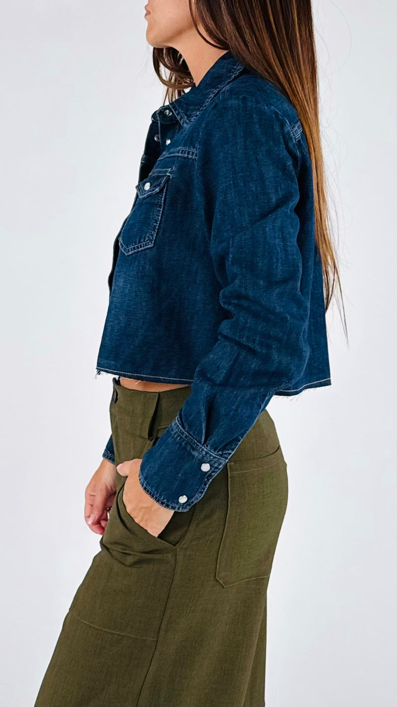 Camicia crop Erika