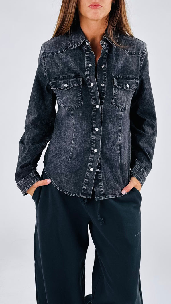 Camicia Lisa black