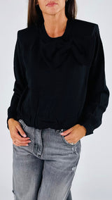 Maglia spalline fiocco H.