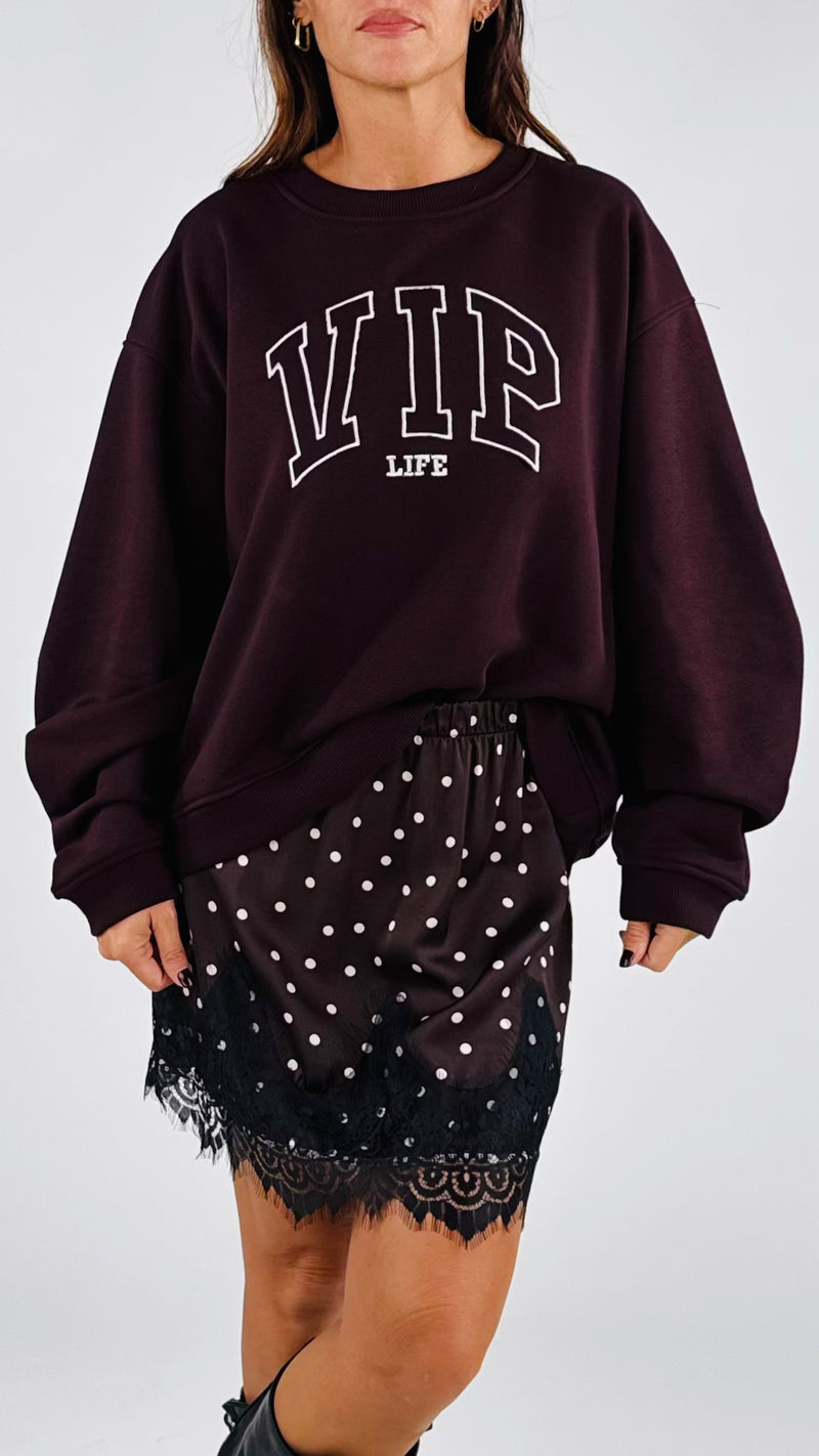 Felpa Vip life Vic.