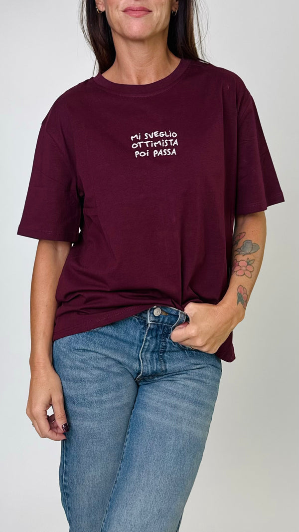 T-shirt "non parlatemi"