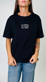 T- shirt " mi sveglio ottimista"