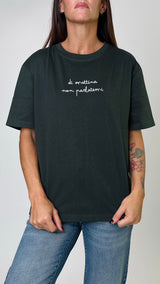 T-shirt "non parlatemi"