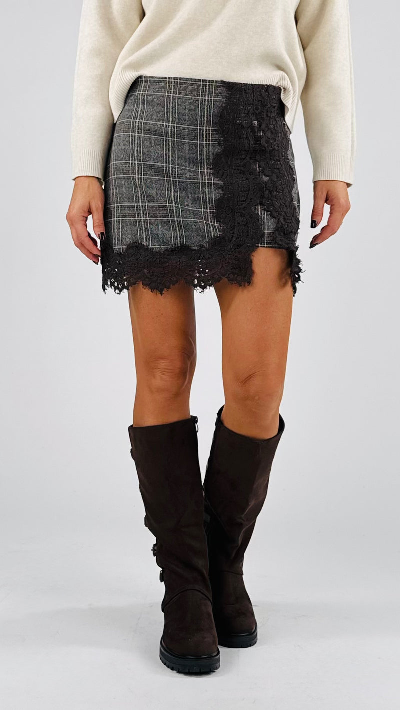 Mini check pizzo H.