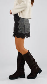 Mini check pizzo H.