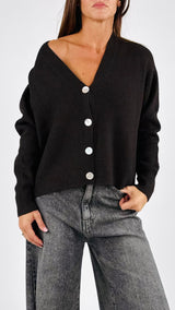 Cardigan bottoni madreperla T.