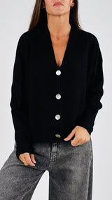 Cardigan bottoni madreperla T.