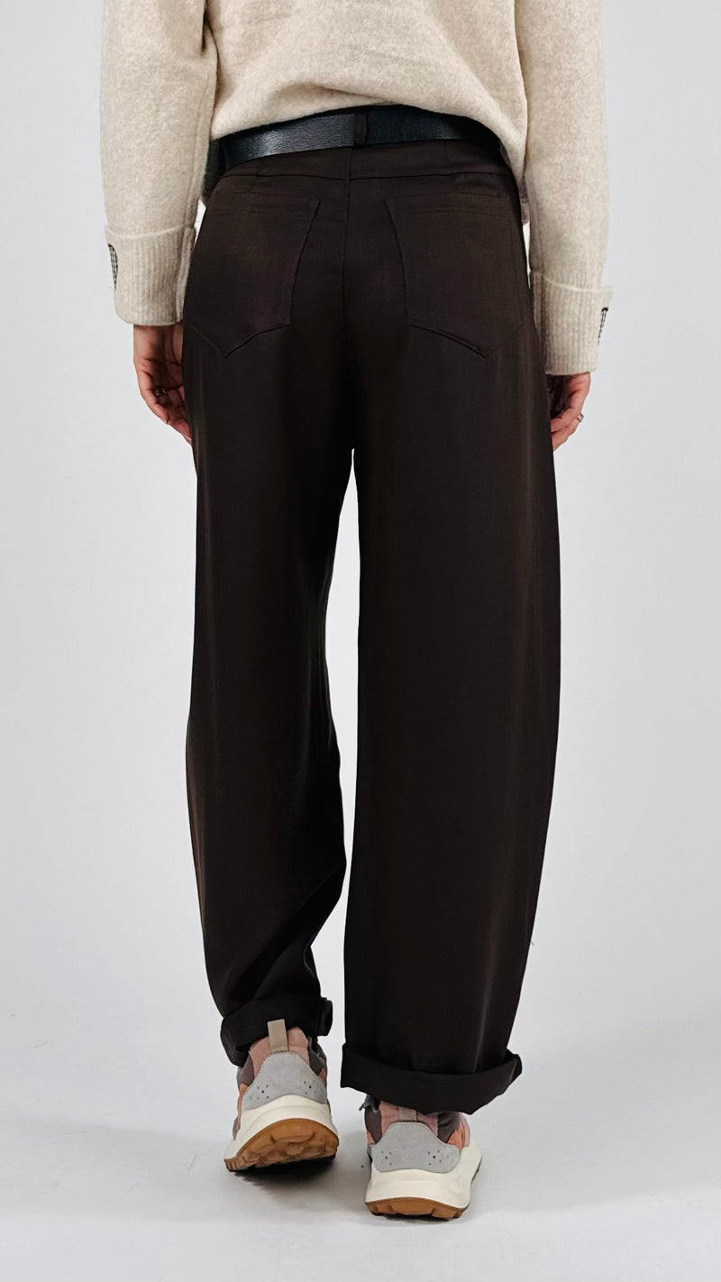 Pantalone baloon fiammato H.