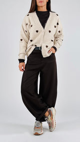 Cardigan cuoricini