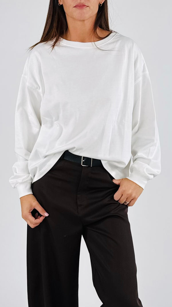 T-shirt over doppio filo Vic.