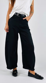 Pantalone baloon fiammato H.