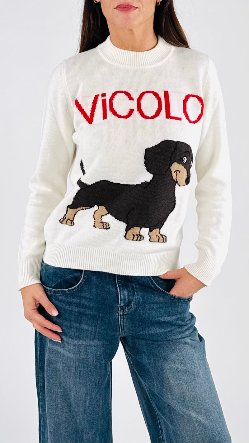 Pull bassotto Vic.