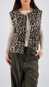 Gilet jacquard leo T.