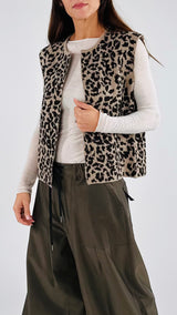 Gilet jacquard leo T.
