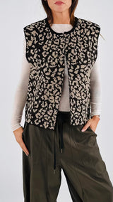 Gilet jacquard leo T.