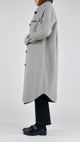 Cappotto colletto tasche H.