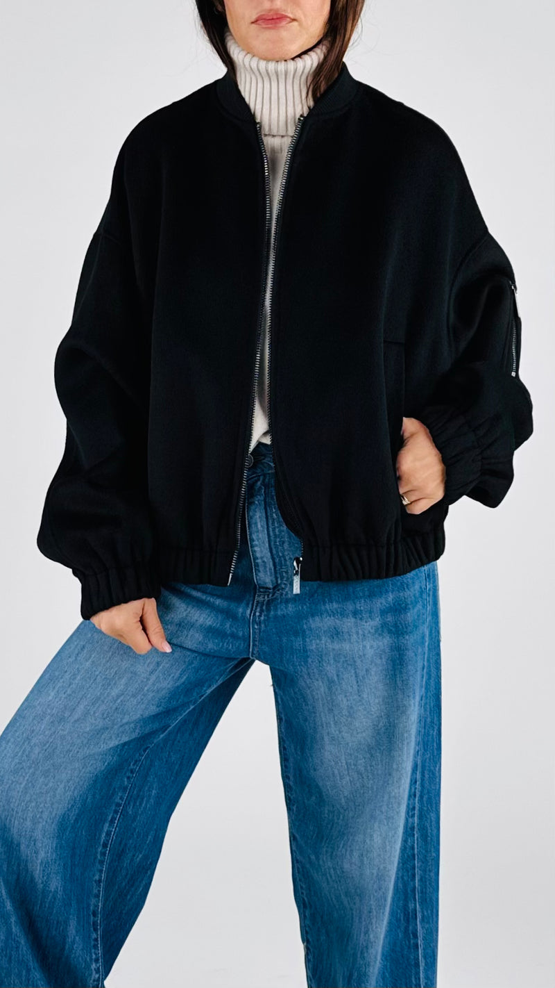 Bomber velour Vic.