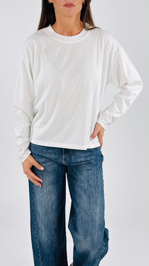 T-shirt m.lunga scatolina H.