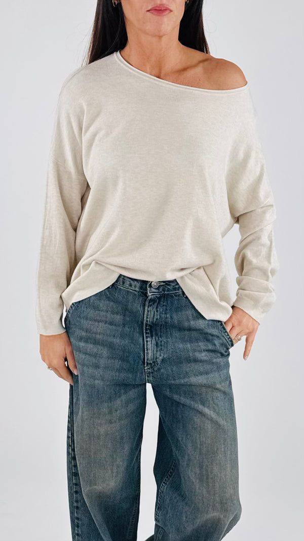 Pull over viscosa Twin