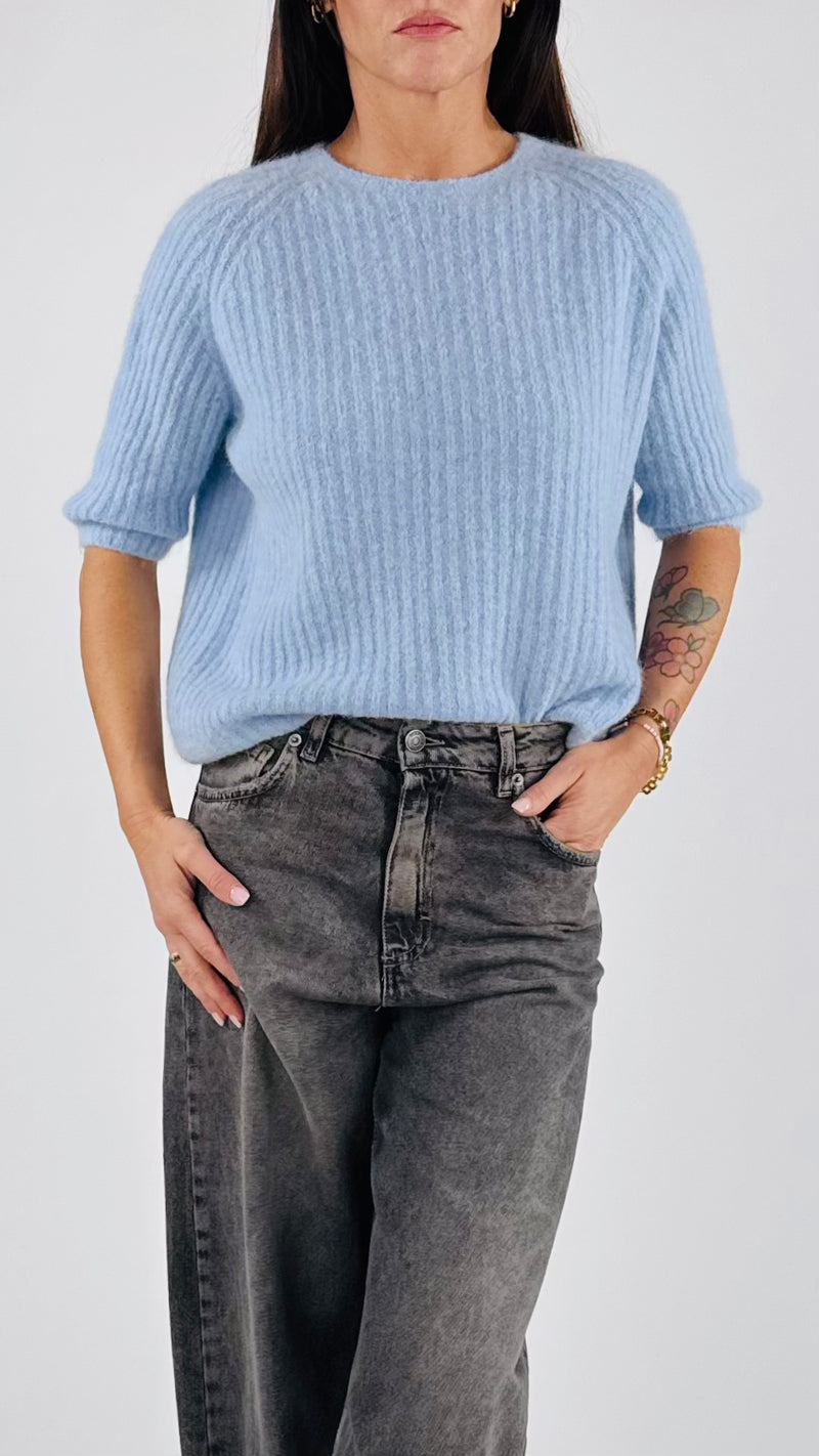 Pull costina sfalsata integrale H.