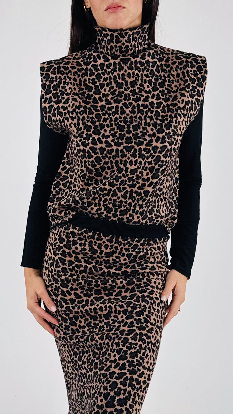 Pull smanicato leo Vic.