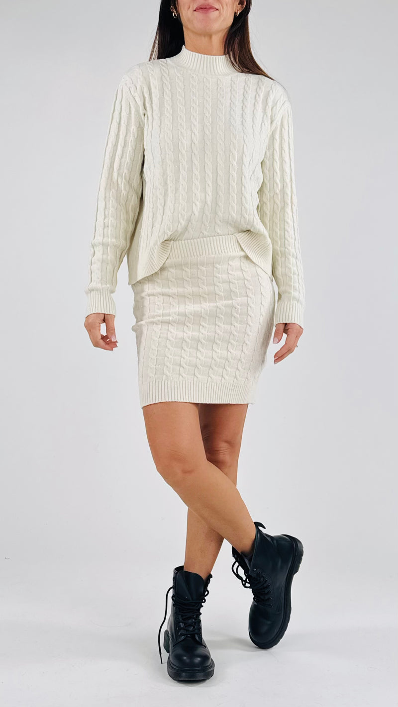 Mini trecce micropaillettes H.