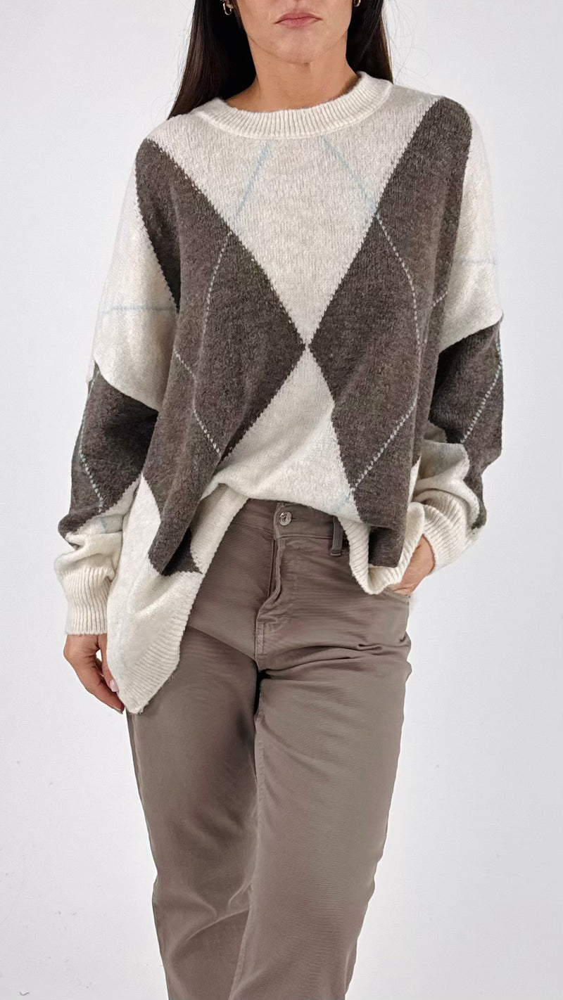 Pull over losanga H.