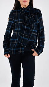 Camicia tartan fiocco H.