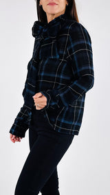 Camicia tartan fiocco H.