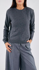 Pull spallina lana cachemire T.