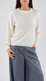 Pull spallina lana cachemire T.