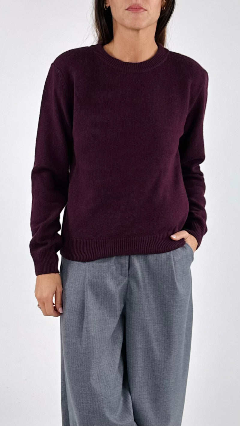 Pull spallina lana cachemire T.