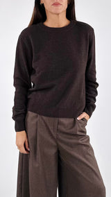 Pull spallina lana cachemire T.