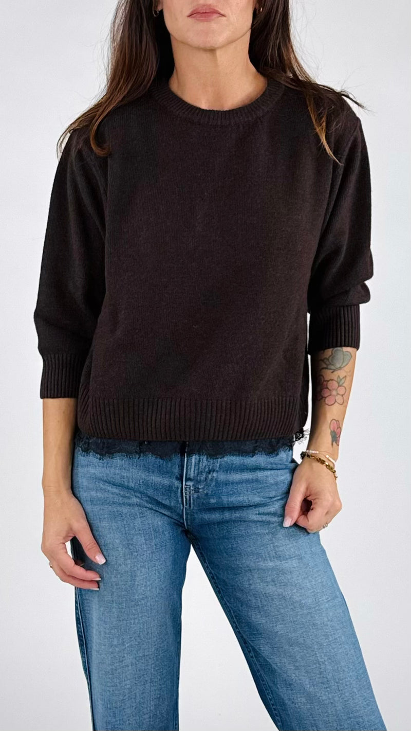 Pull scatolina pizzo T.