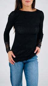 Cachemirina fondo pizzo T.